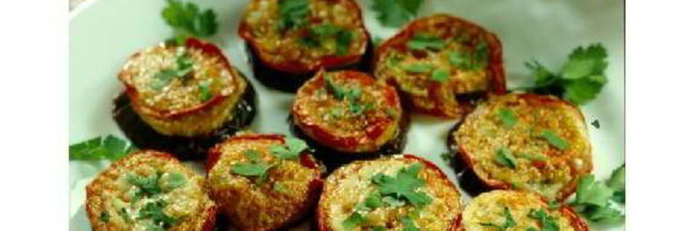 Быстрая закуска с баклажанами