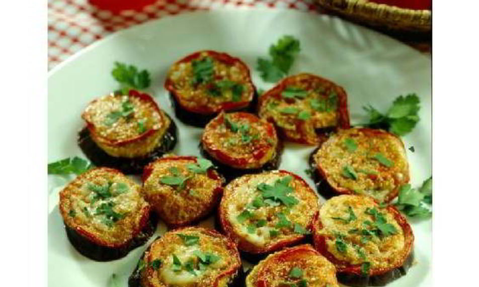 Рецепт быстрая закуска с баклажанами