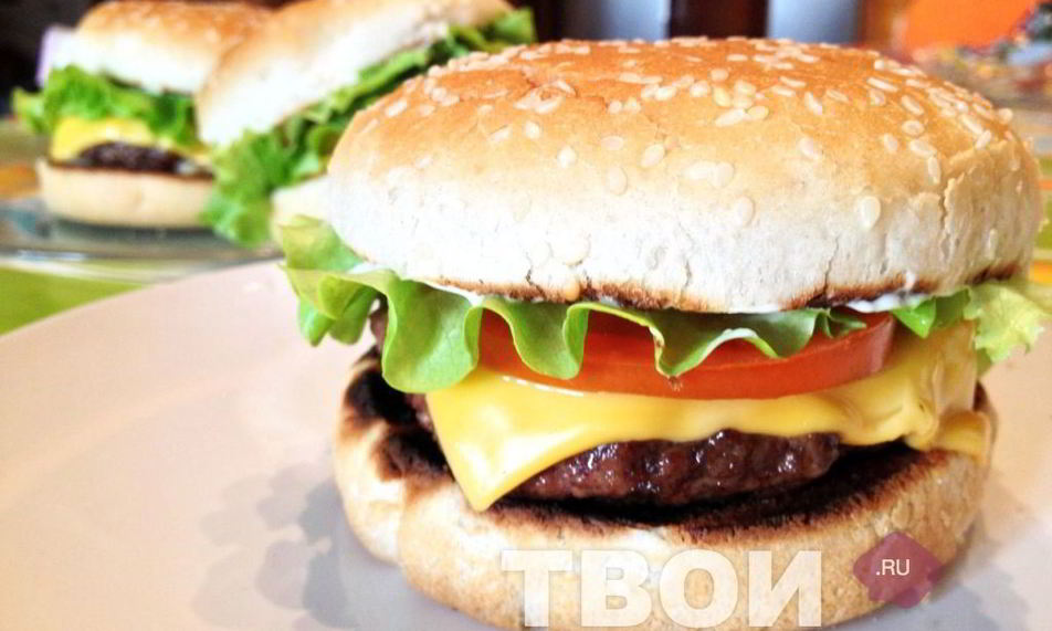 Рецепт чизбургер
