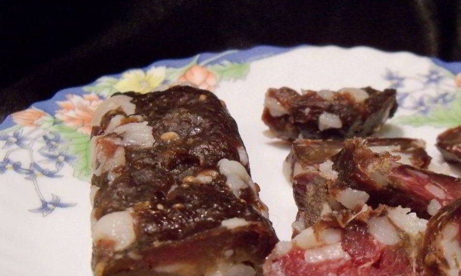 Рецепт домашняя колбаса без кишок