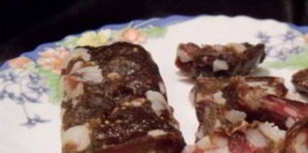 домашняя колбаса без кишок