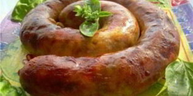 домашняя колбаса из свиной головы