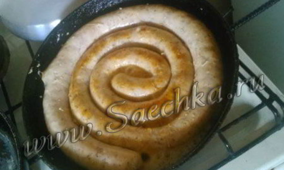 Рецепт домашняя колбаса в коллагеновой оболочке