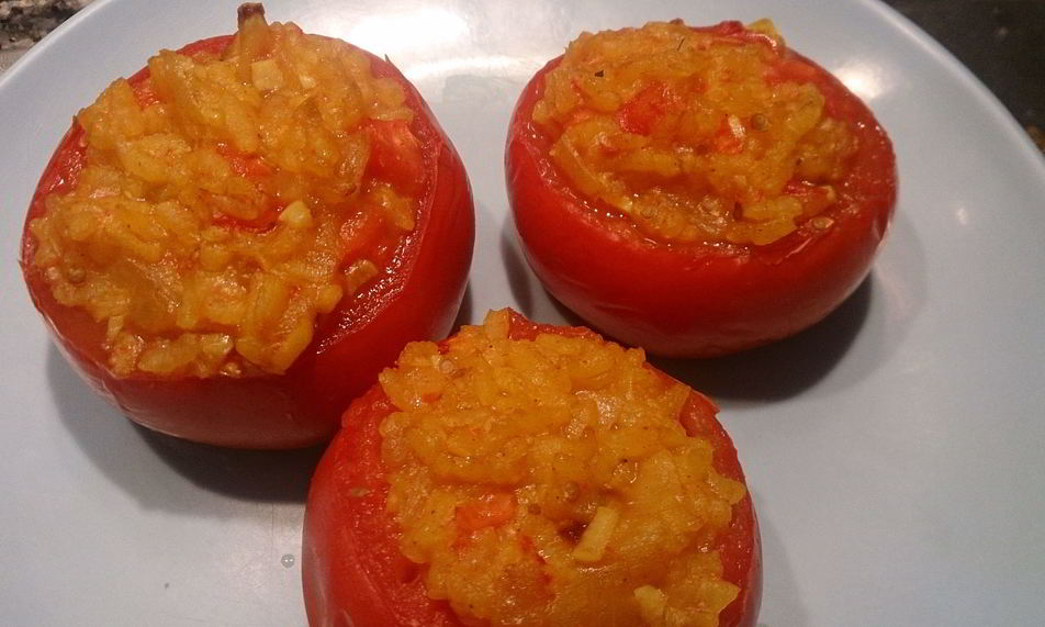 Рецепт фаршированные помидоры и перцы по-гречески