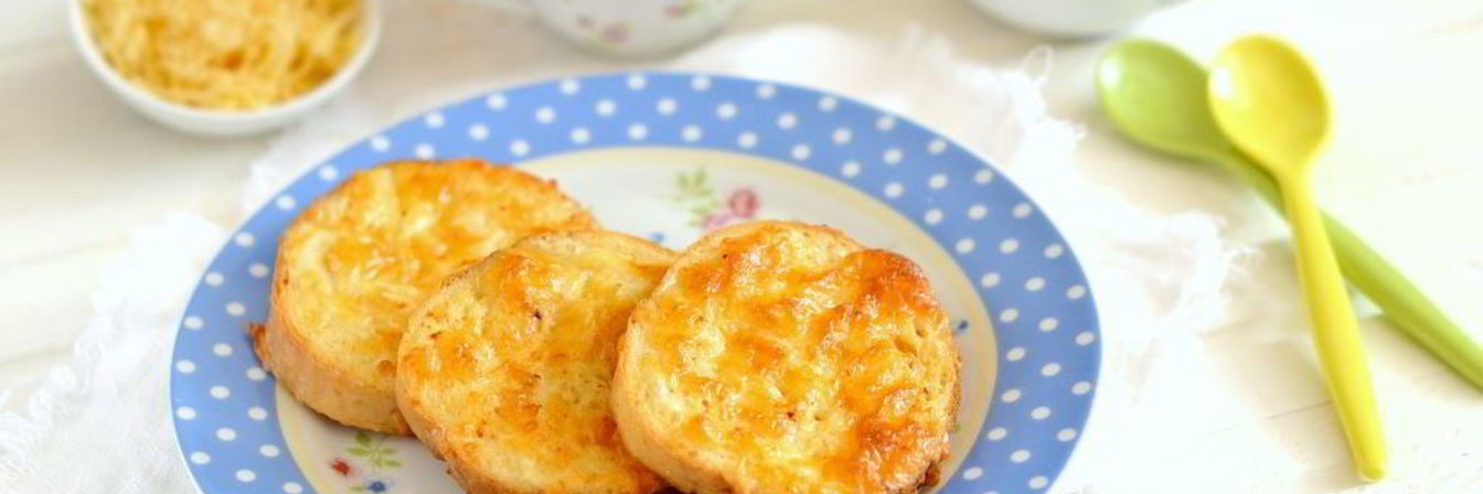 Гренки с сыром