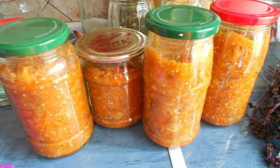 Рецепт баклажанная икра