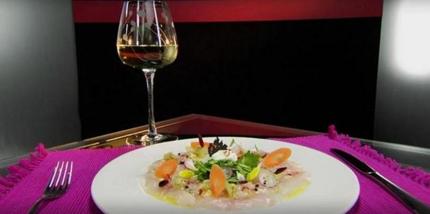 карпаччо из дорады