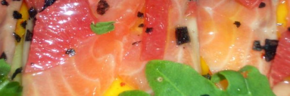 Карпаччо из лосося