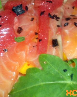 Карпаччо из лосося