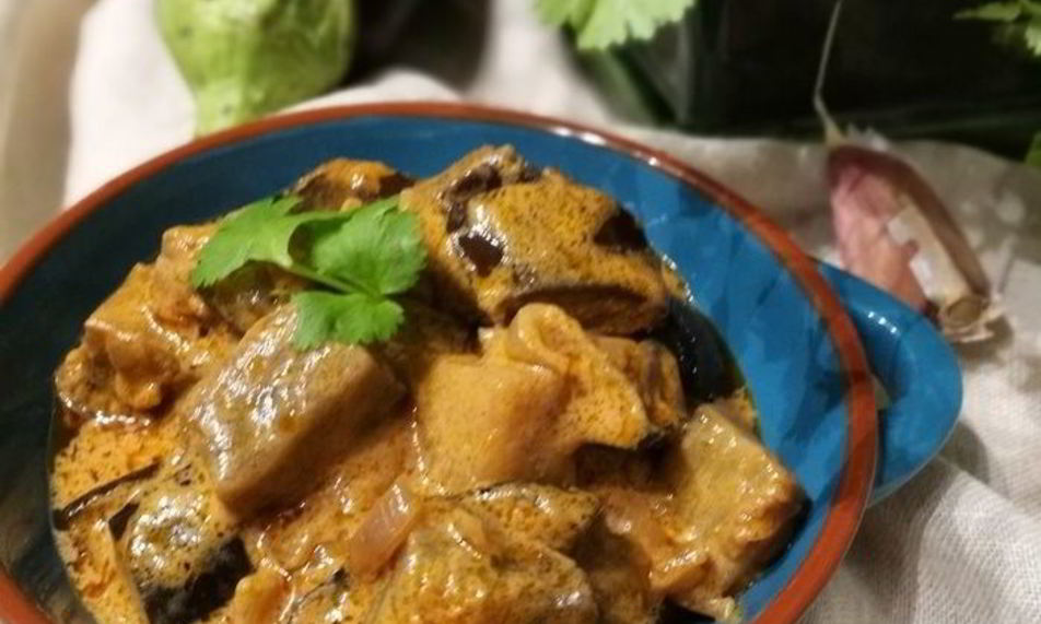 Рецепт карри из баклажан