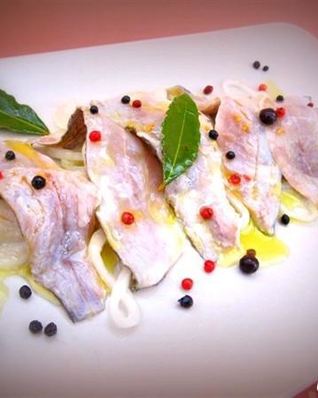 Кефаль маринованная