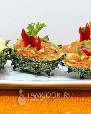 Кивано с баклажановой начинкой