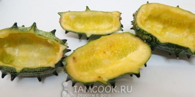 кивано с баклажановой начинкой