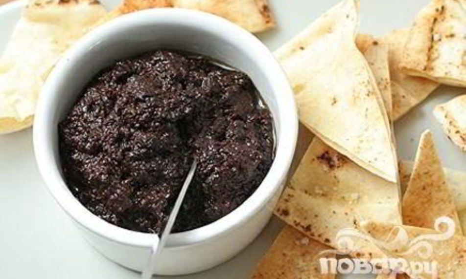 Рецепт классическая закуска тапенада