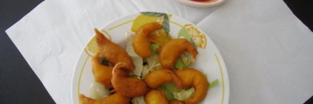 Креветки в кляре по-японски