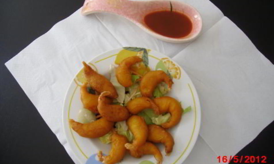 Рецепт креветки в кляре по-японски