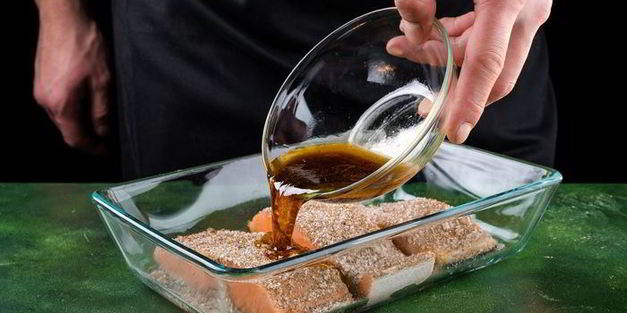 лосось маринованный