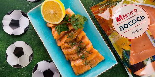 лосось маринованный