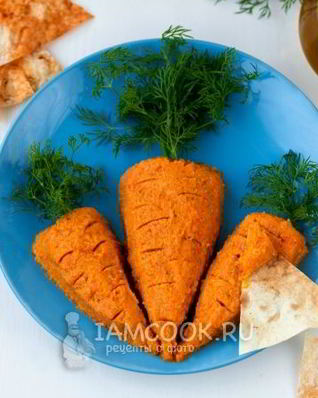 Морковный хумус