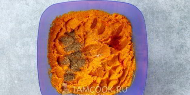 морковный хумус