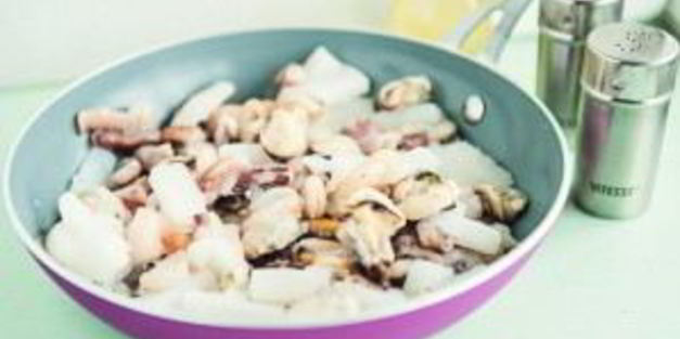 морской коктейль с овощами