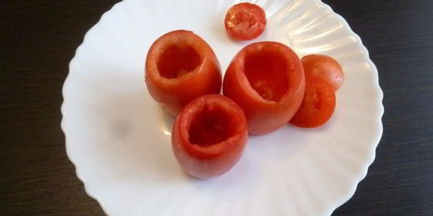 новогодняя закуска из помидоров