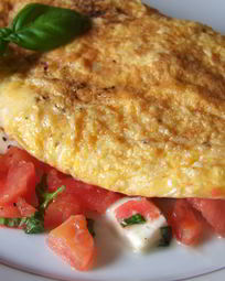 Омлет на сковороде