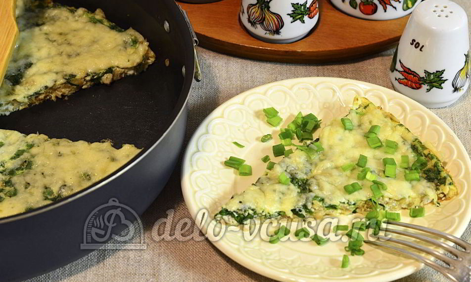 Рецепт диетический омлет в духовке