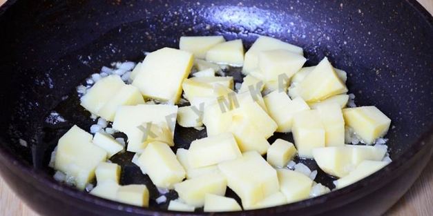 фритата омлет с ветчиной и сыром