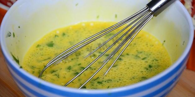 фритата омлет с ветчиной и сыром