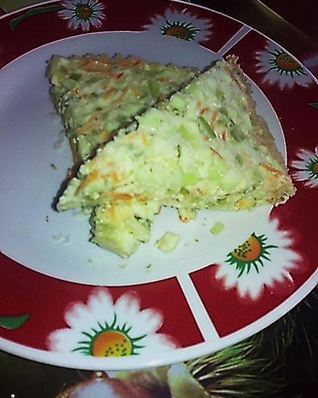 Фриттата диетическая на пару