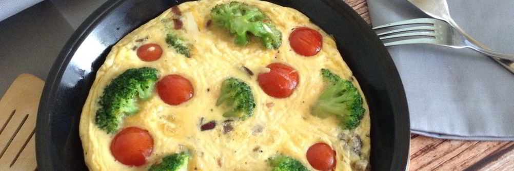 Фриттата с брокколи