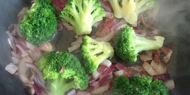 фриттата с брокколи