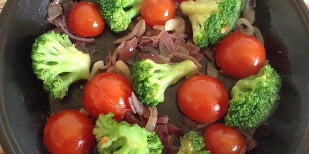 фриттата с брокколи