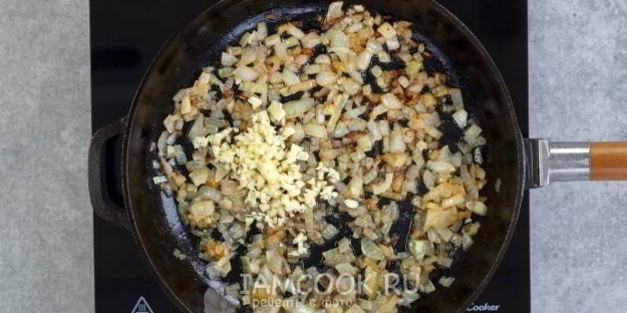 фриттата с грибами