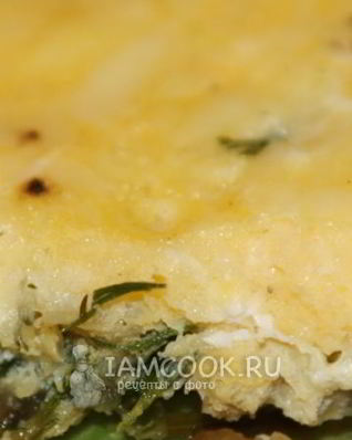 Фриттата с кабачками