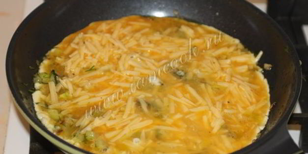 фриттата с кабачками