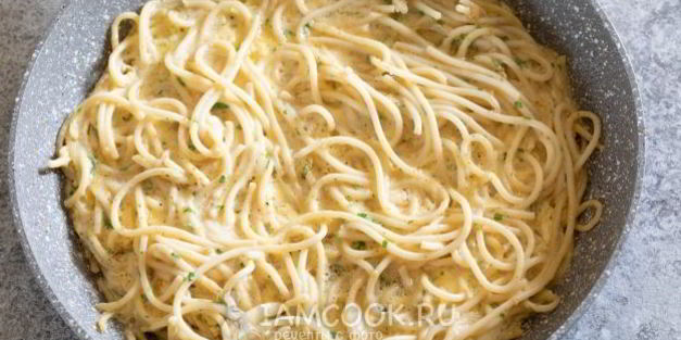 фриттата с макаронами