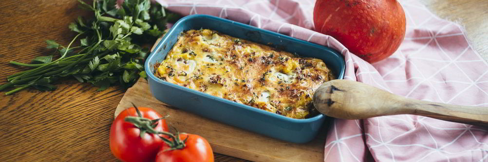 Фриттата с тыквой