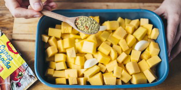 фриттата с тыквой