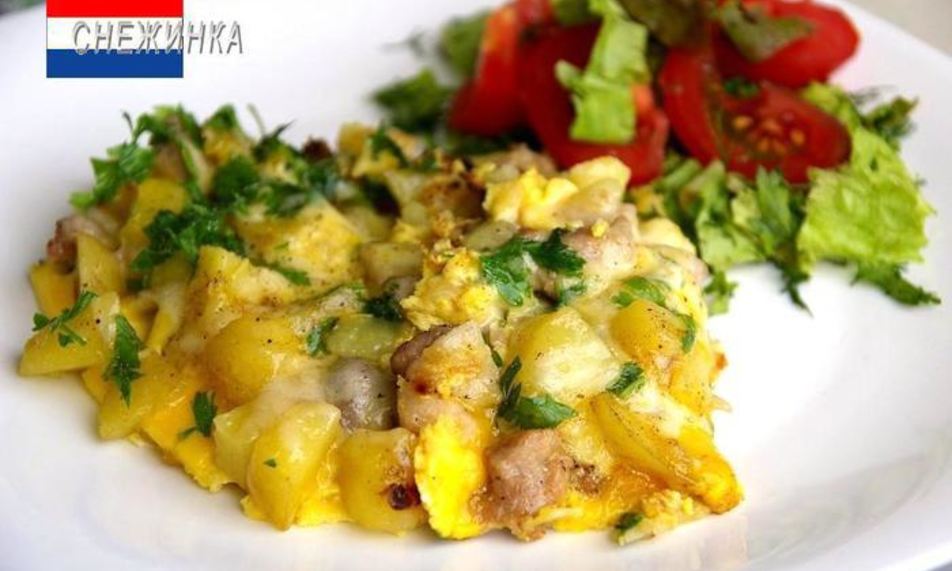 Рецепт голландский крестьянский омлет