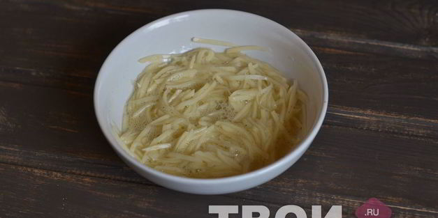 хрустящий картофельный омлет