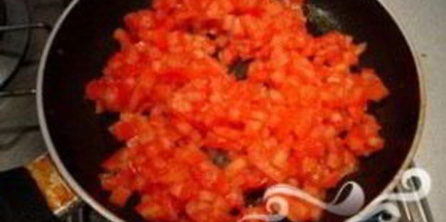 маленький овощной омлет