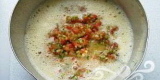 маленький овощной омлет