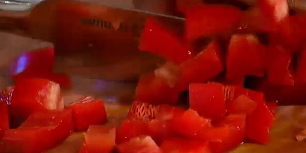 мексиканский омлет с фасолью