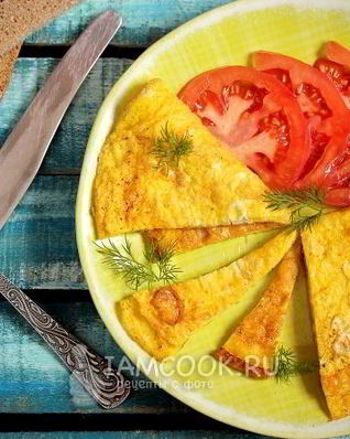 Омлет без молока