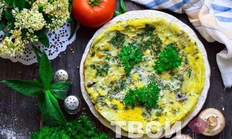 Рецепт омлет испанский