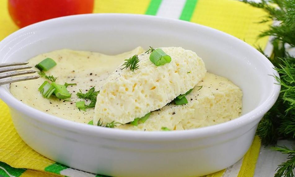 Рецепт омлет на пару в мультиварке