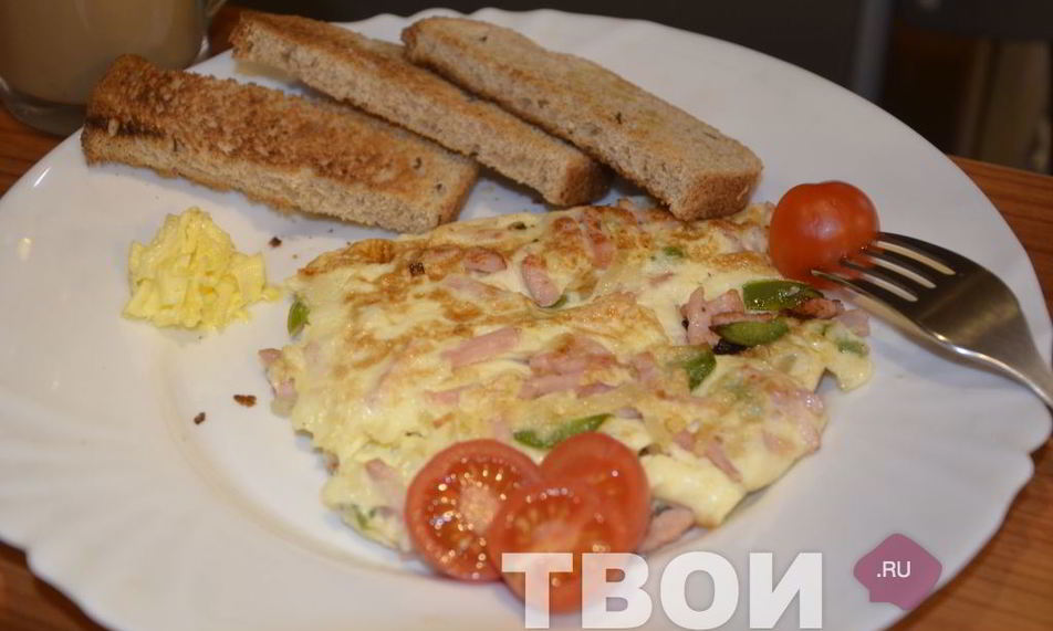 Рецепт омлет на завтрак