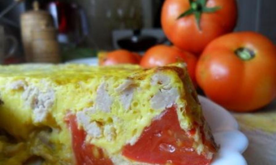 Рецепт омлет по-болгарски